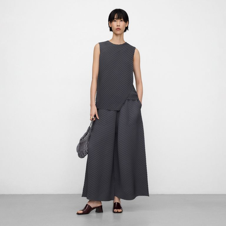 Pantalón Crinkle Mujer