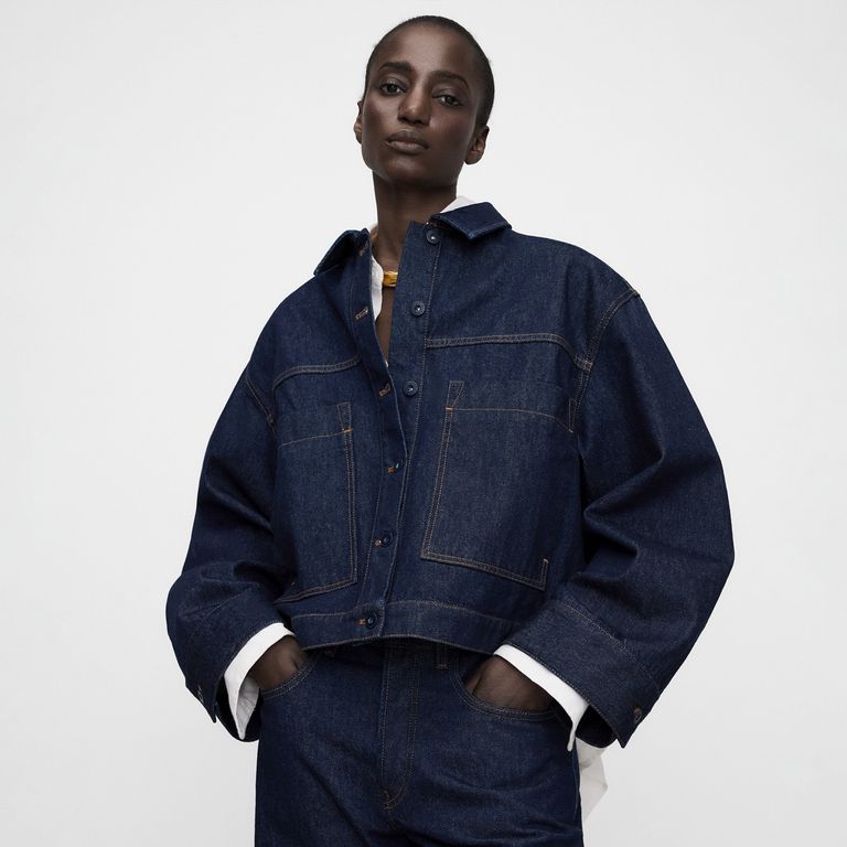 Chaqueta Denim 100% Algodón Mujer
