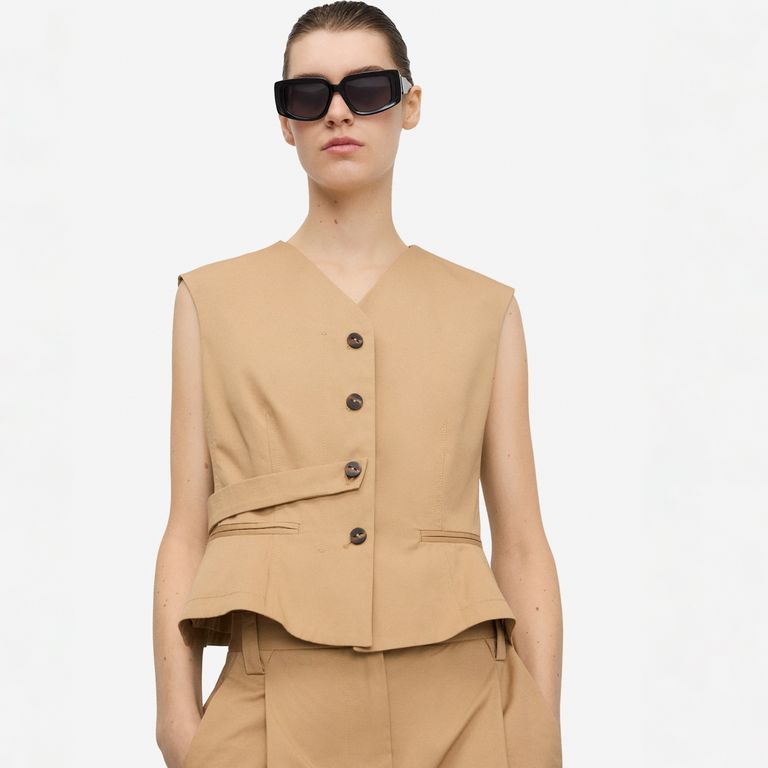 Vest 100% Algodón Mujer