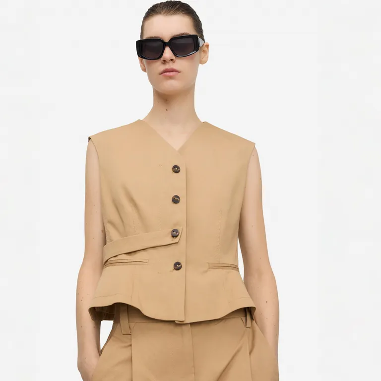 Vest 100% Algodón Mujer