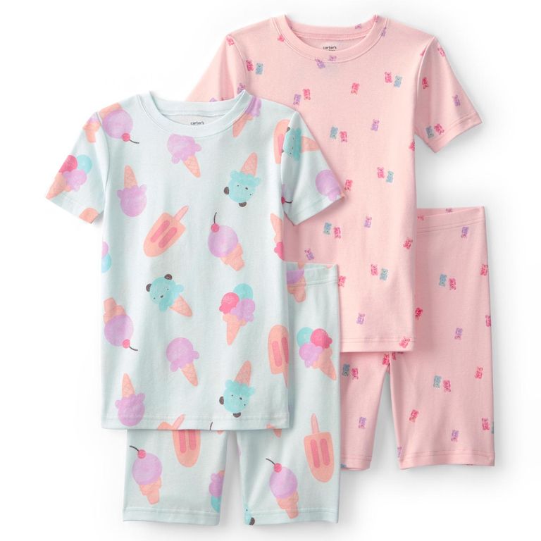 Pack De 2 Pijamas De Algodón Niña 6 A 8 Años