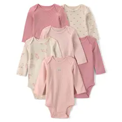 CARTER'S - Pack 6 Bodys Algodón Bebé Niña Carter´s