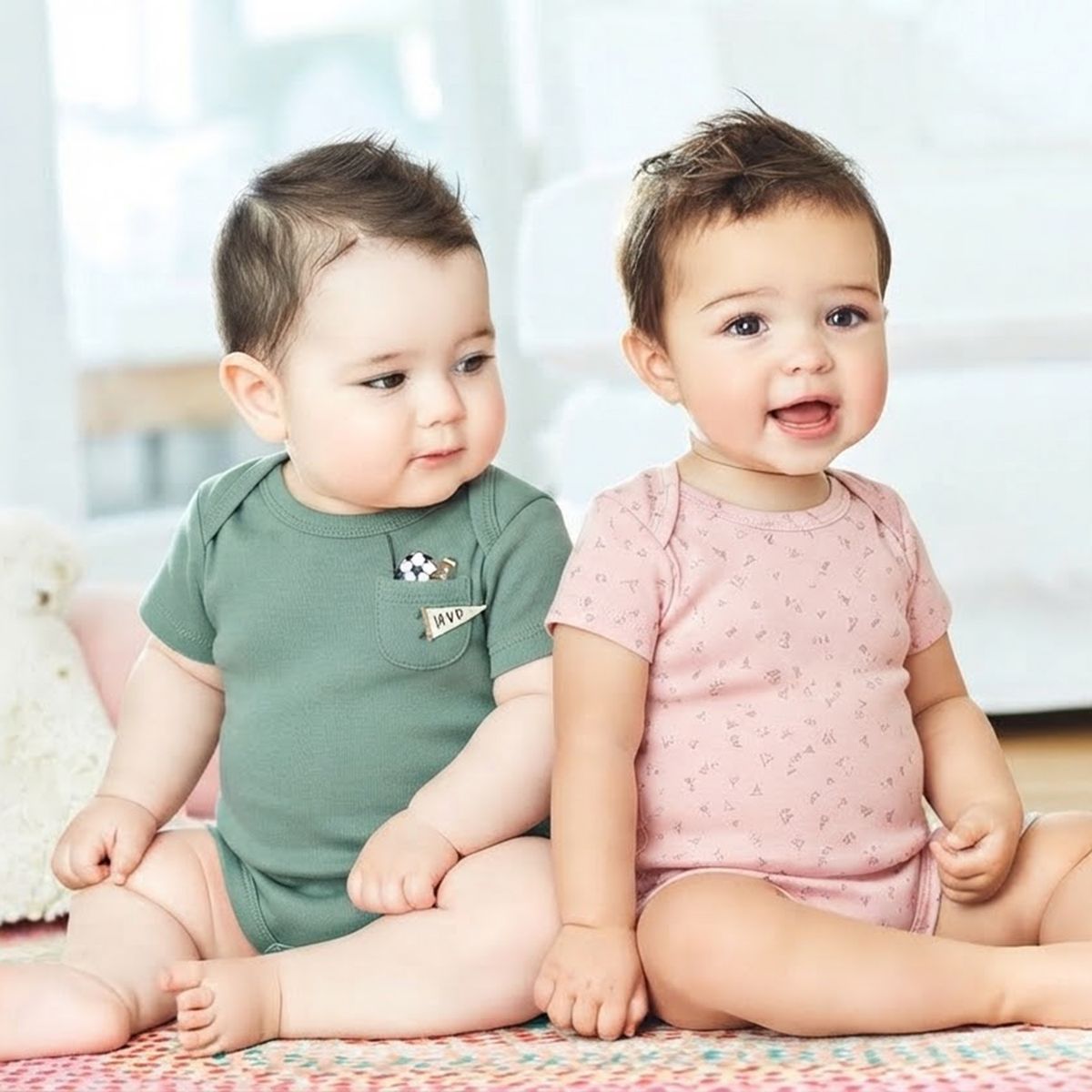 CARTER'S - Pack 5 Bodys Algodón  Bebé Niña Carter's