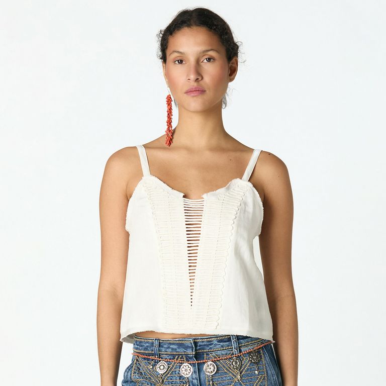 Top Detalle Cintas Mujer