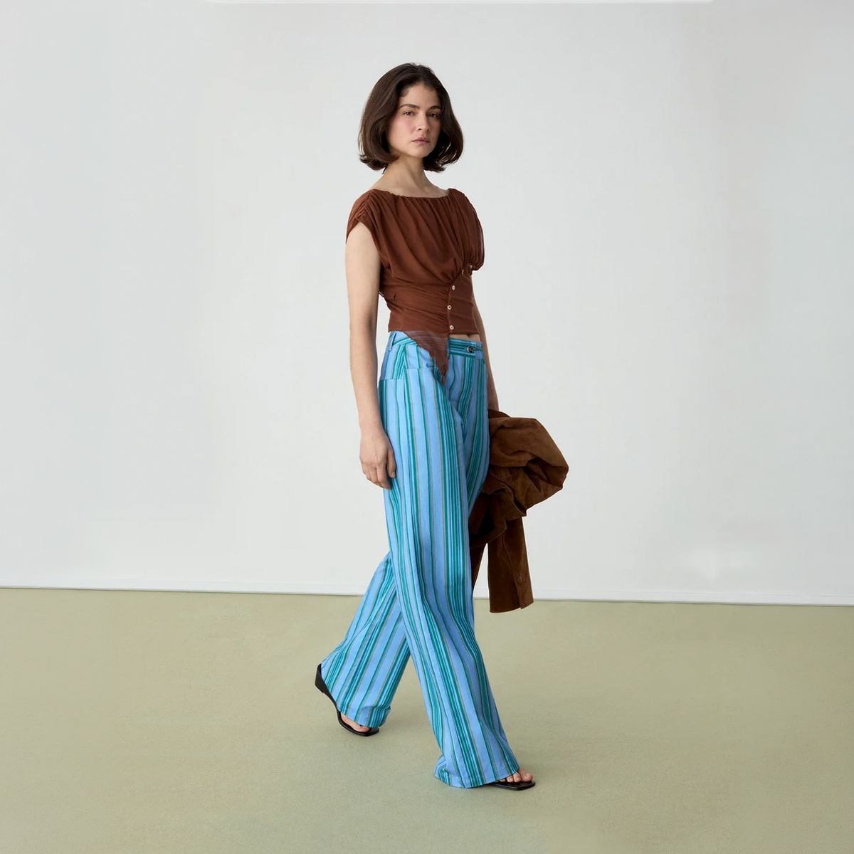 LAAGAM - Top Drapeado Gemini Mujer Laagam