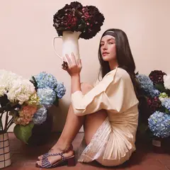 GIOSEPPO - Sandalia Tacón Trenzado Mujer Azul Cuero