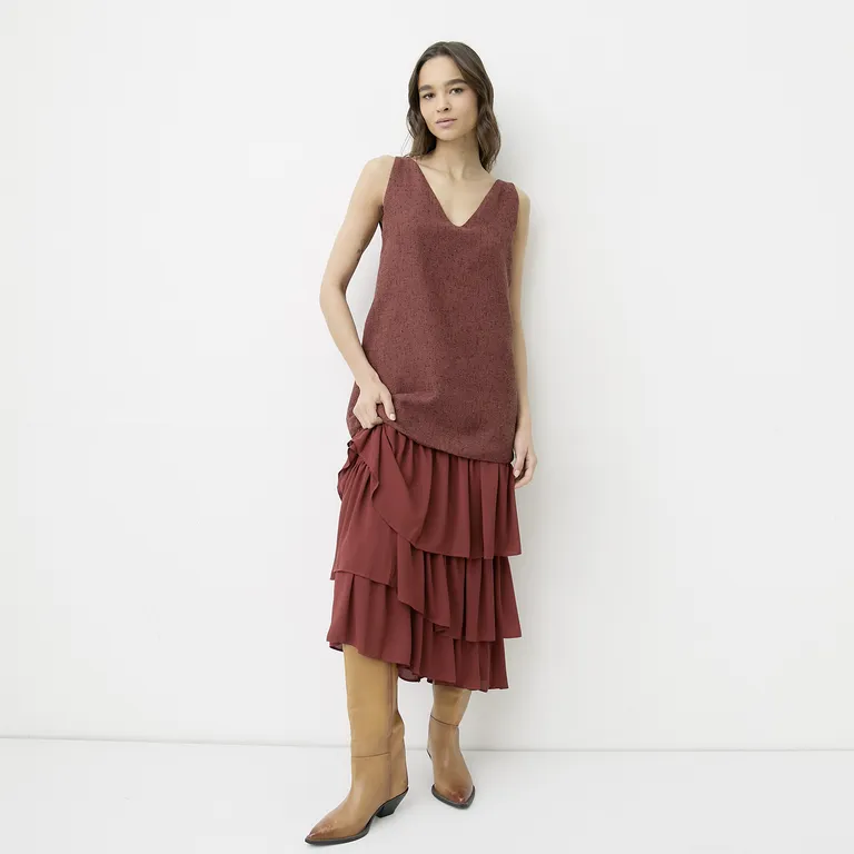 Vestido Vuelos Mujer