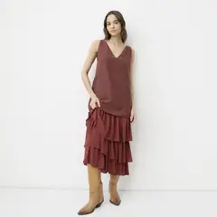 COOSY - Vestido Vuelos Mujer