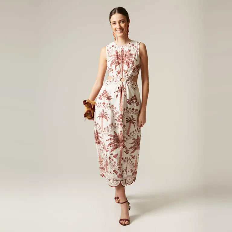 Vestido Estampado Mujer