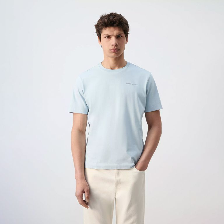 Polera 100% Algodón Estampada Hombre