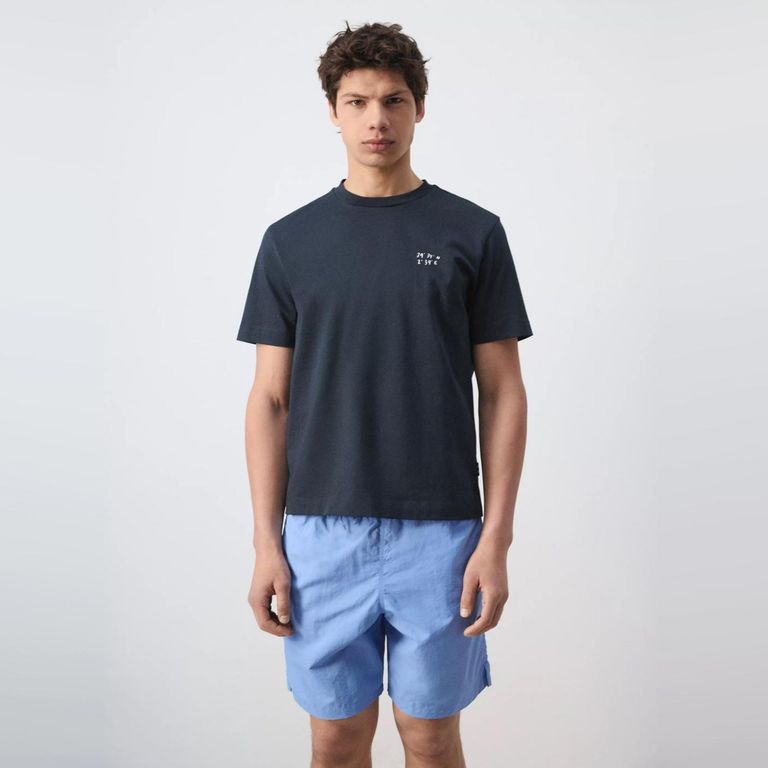 Polera 100% Algodón Estampada Hombre