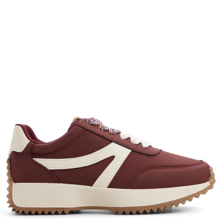 Zapatilla Urbana Mujer Burdeo