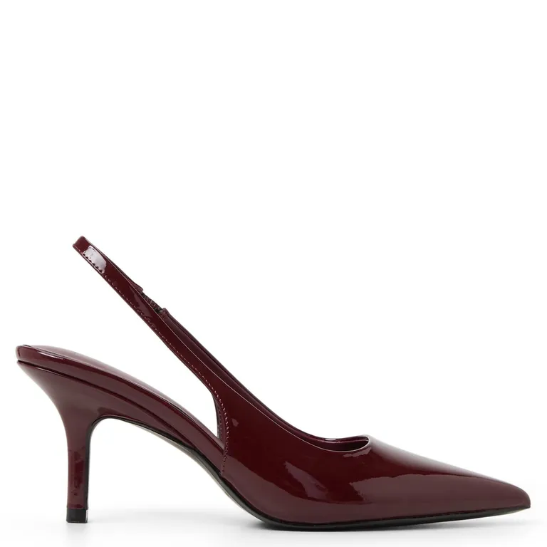 Zapato Formal Mujer Burdeo