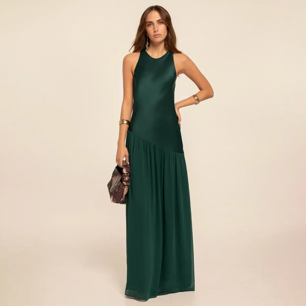 THE-ARE - Vestido Asimetrico Mujer The Are