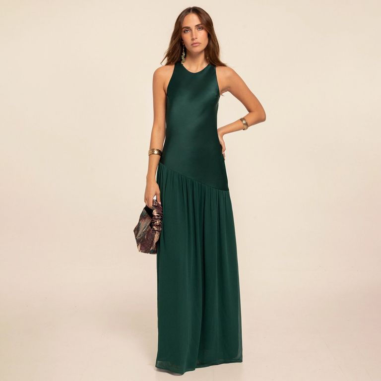 Vestido Asimetrico Mujer The Are