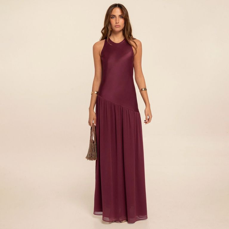 Vestido Asimetrico Mujer The Are