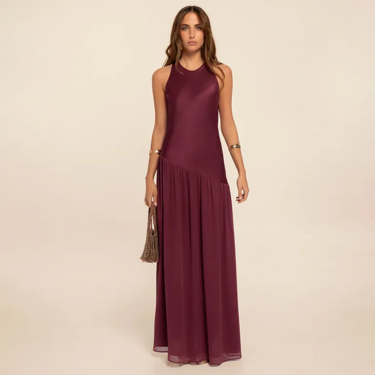 Vestido Asimetrico Mujer The Are