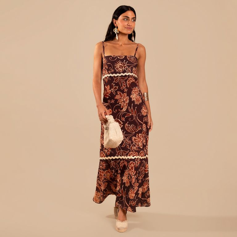 Vestido Estampado Mujer The Are