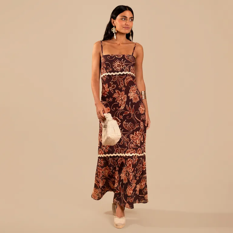 Vestido Estampado Mujer The Are