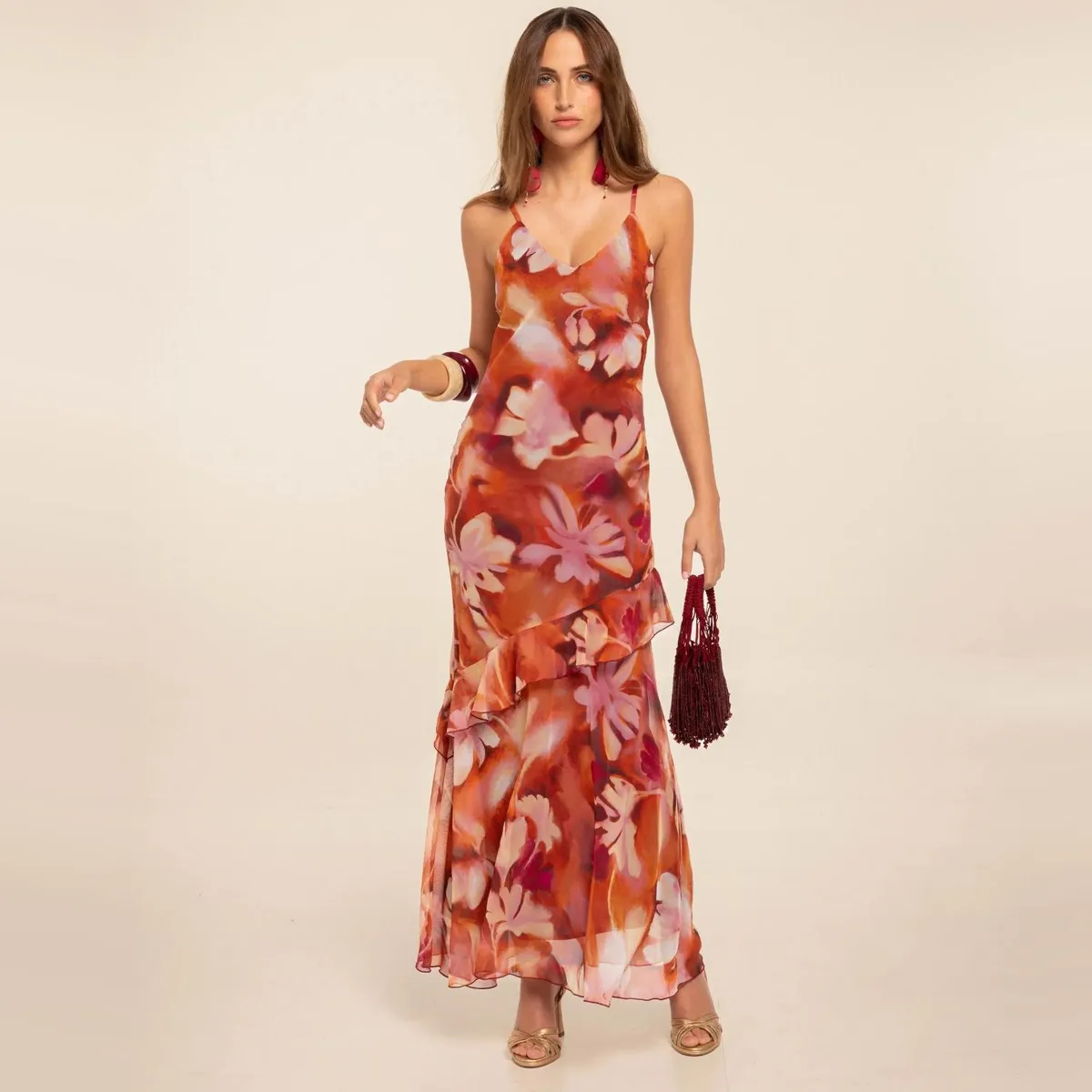 THE-ARE - Vestido Estampado Mujer The Are