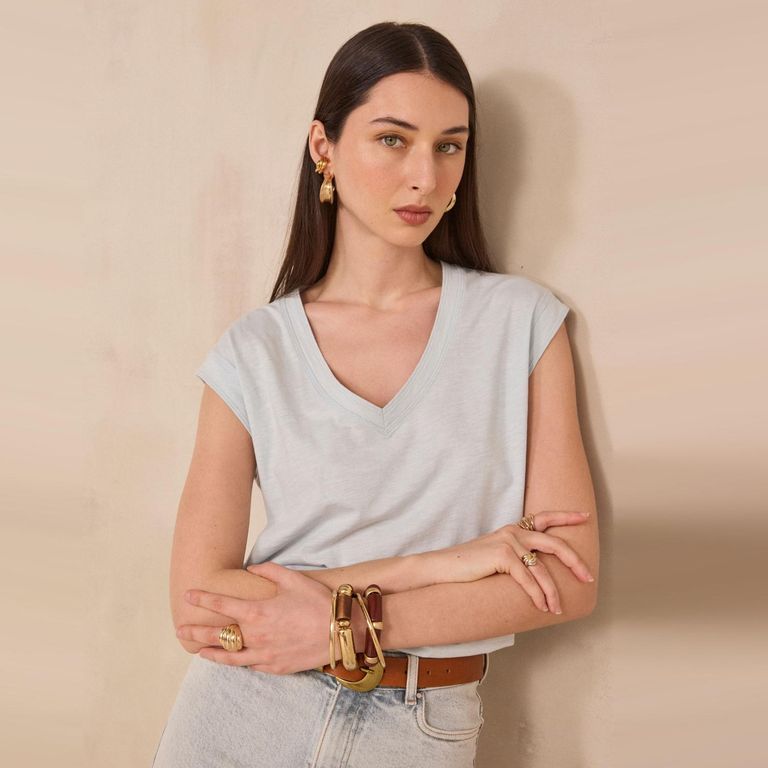 Polera 100% Algodón Mujer