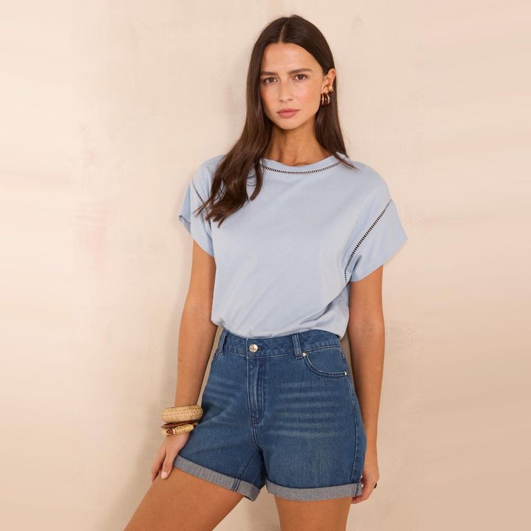 Polera 100% Algodón Mujer