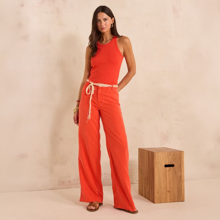 Pantalón Wide Leg Mujer 123