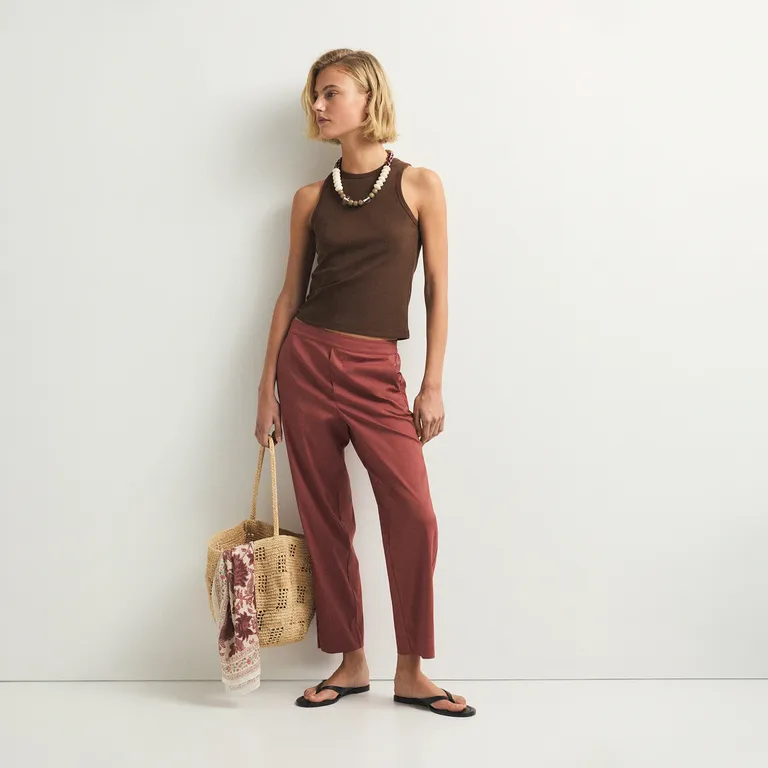 Pantalón Algodón Mujer