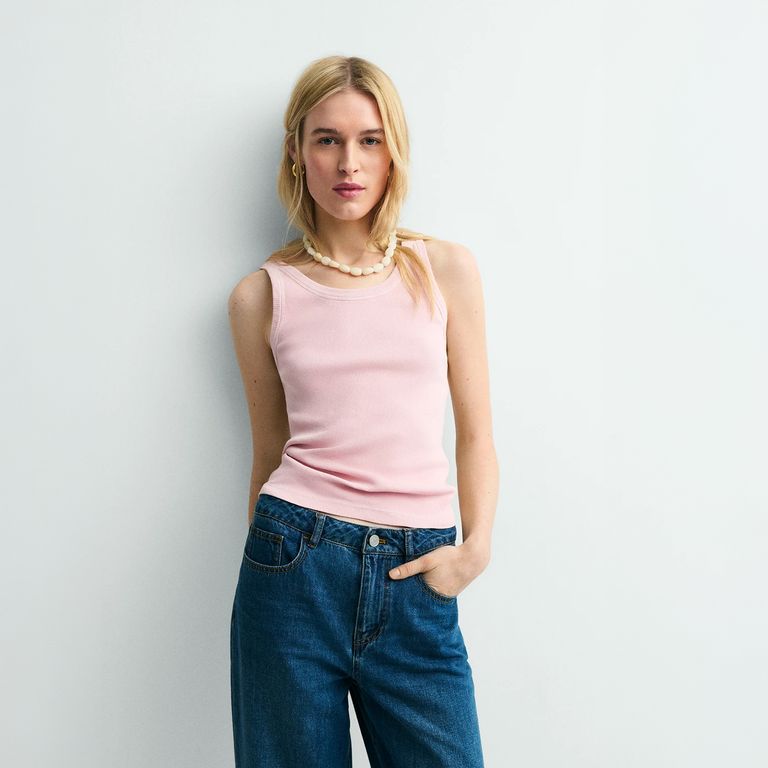 Top 100% Algodón Mujer