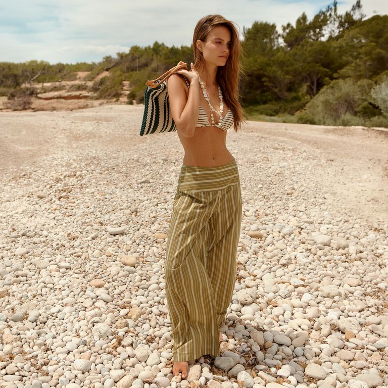 Pantalón Rayas Mujer