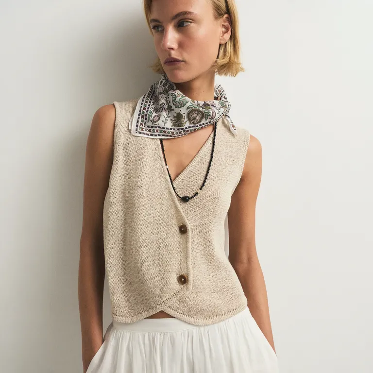 Vest Tejido Mujer