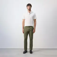 MANGO MAN - Pantalón Prato Chino Cropped Tappered Hombre