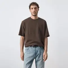 MANGO MAN - Polera 100% Algodón