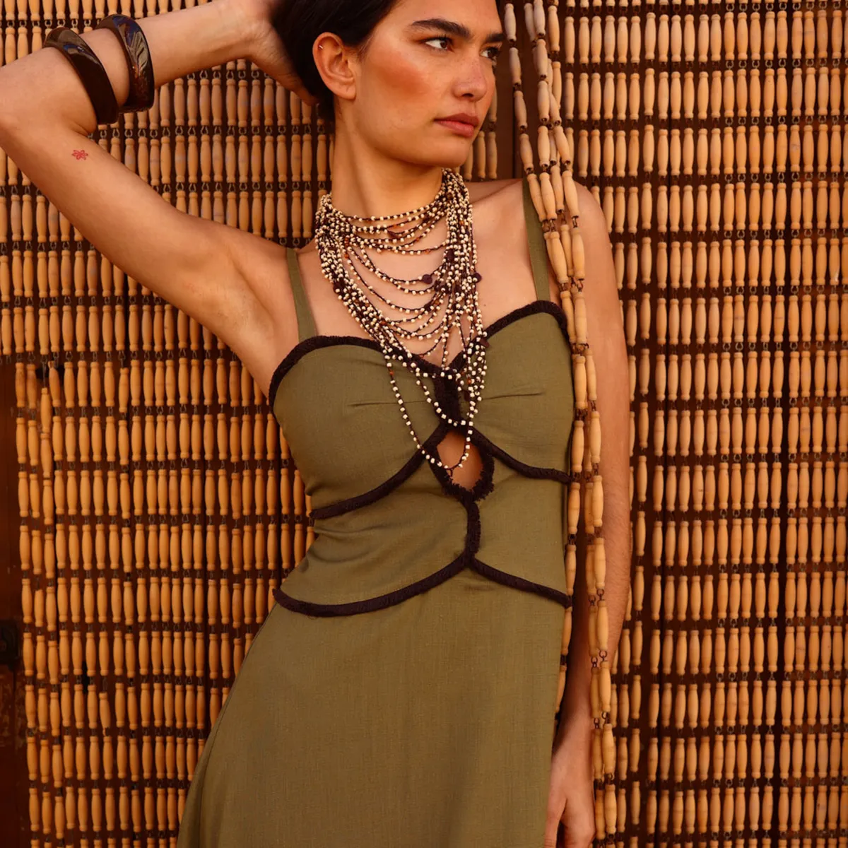 MATTUI - Vestido Lino Mujer Mattui