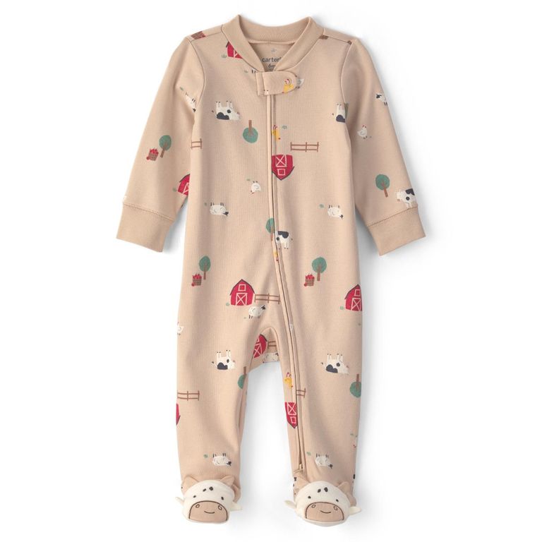 Pijama Algodón Bebé Unisex Rn A 9 Meses