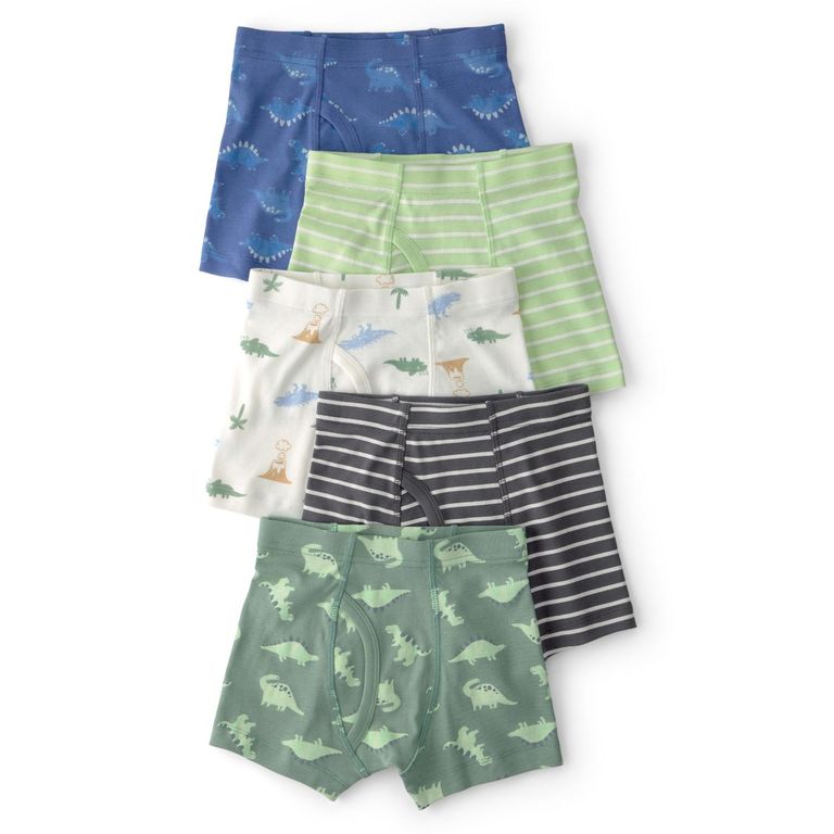Pack 5 Boxers Algodón Niño 2 A 5 Años