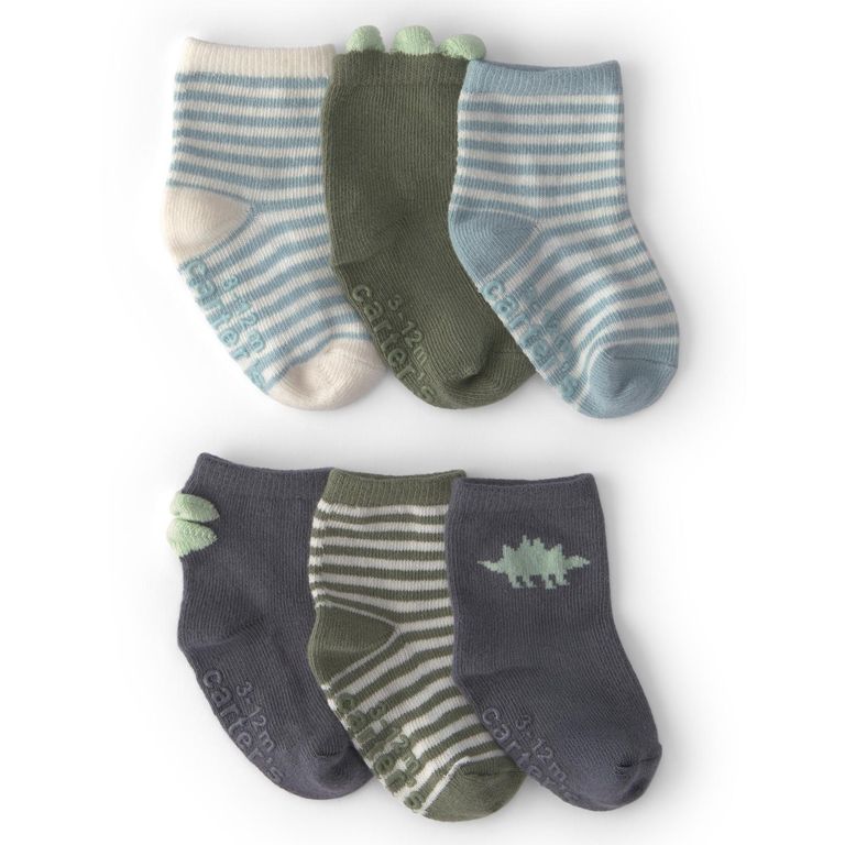 Pack 6 Pares de Calcetines Bebé Niño Carter´s