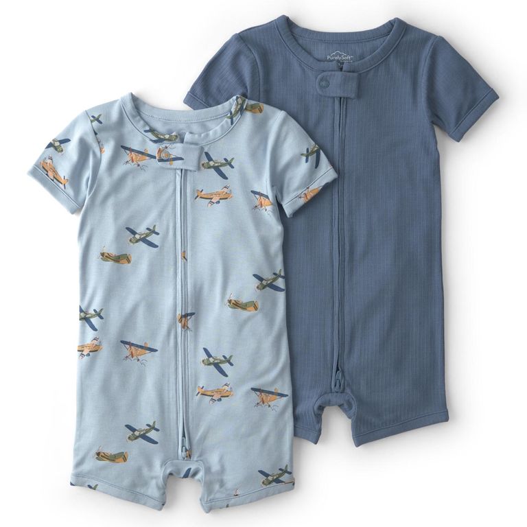 Pack 2 Pijama Algodón Bebé Niño Rn A 24 Meses