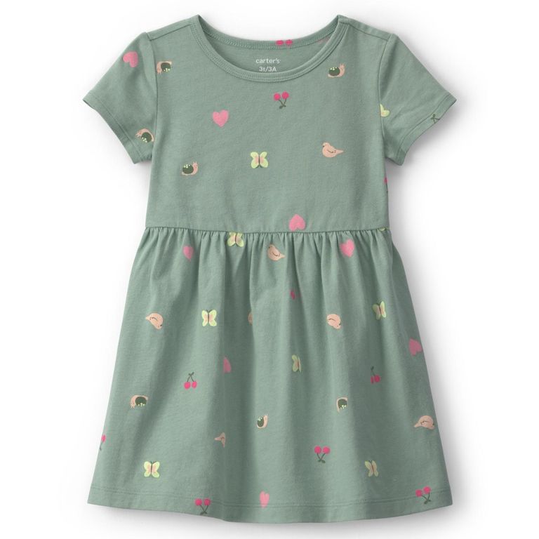 Vestido Algodón Niña 2 A 5 Años