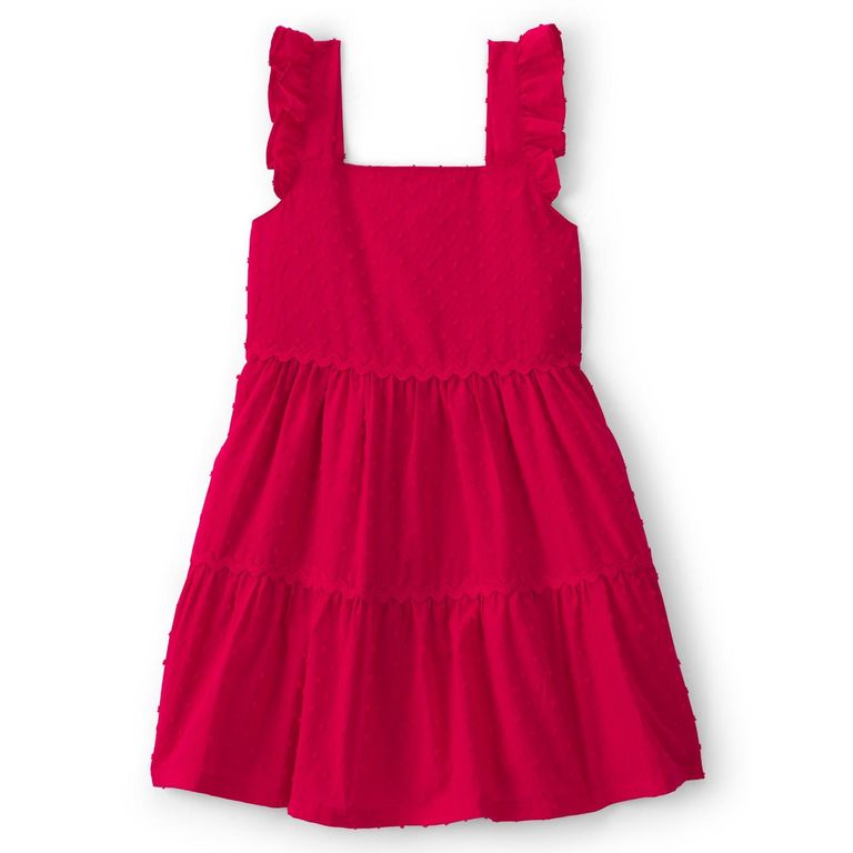 Vestido Algodón Navidad Niña 2 A 5 Años