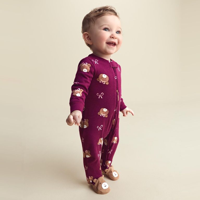 Pijama Algodón Bebé Niña Rn A 9 Meses