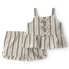 CARTER'S - Conjunto 2 Piezas Polera Y Short Bebé Niña