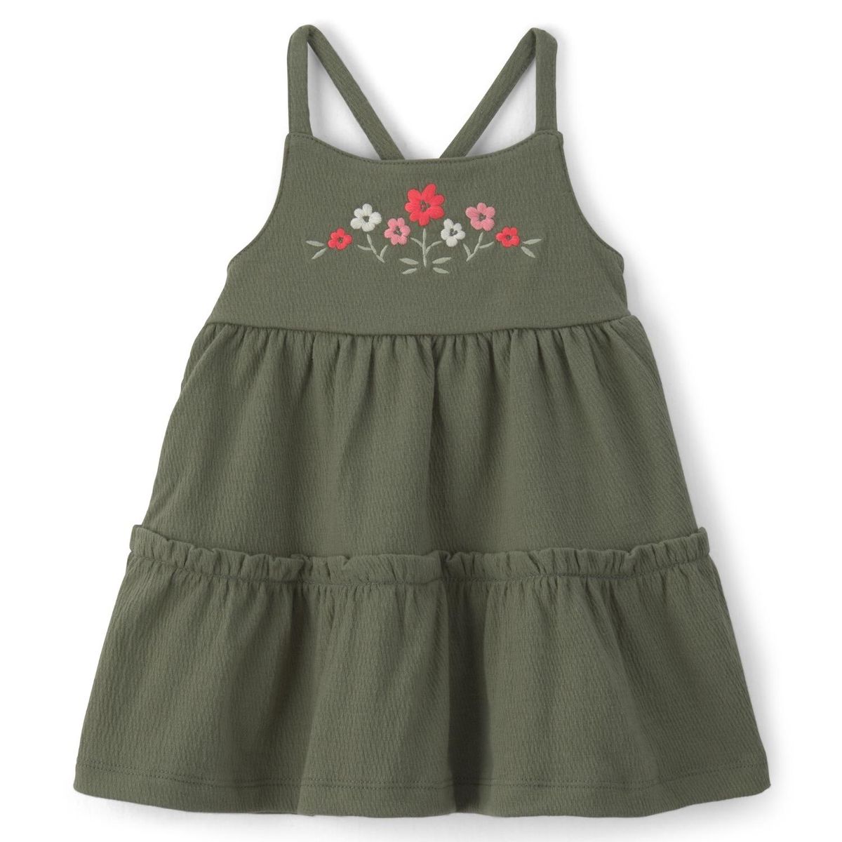 CARTER'S - Vestido Con Cubre Pañal Bebé Niña Carter's
