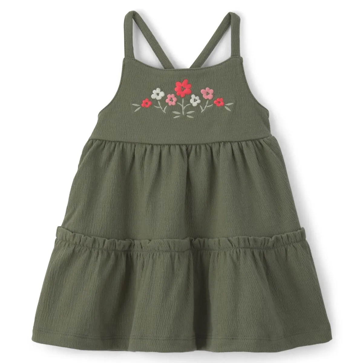 CARTER'S - Vestido Con Cubre Pañal Bebé Niña Carter's