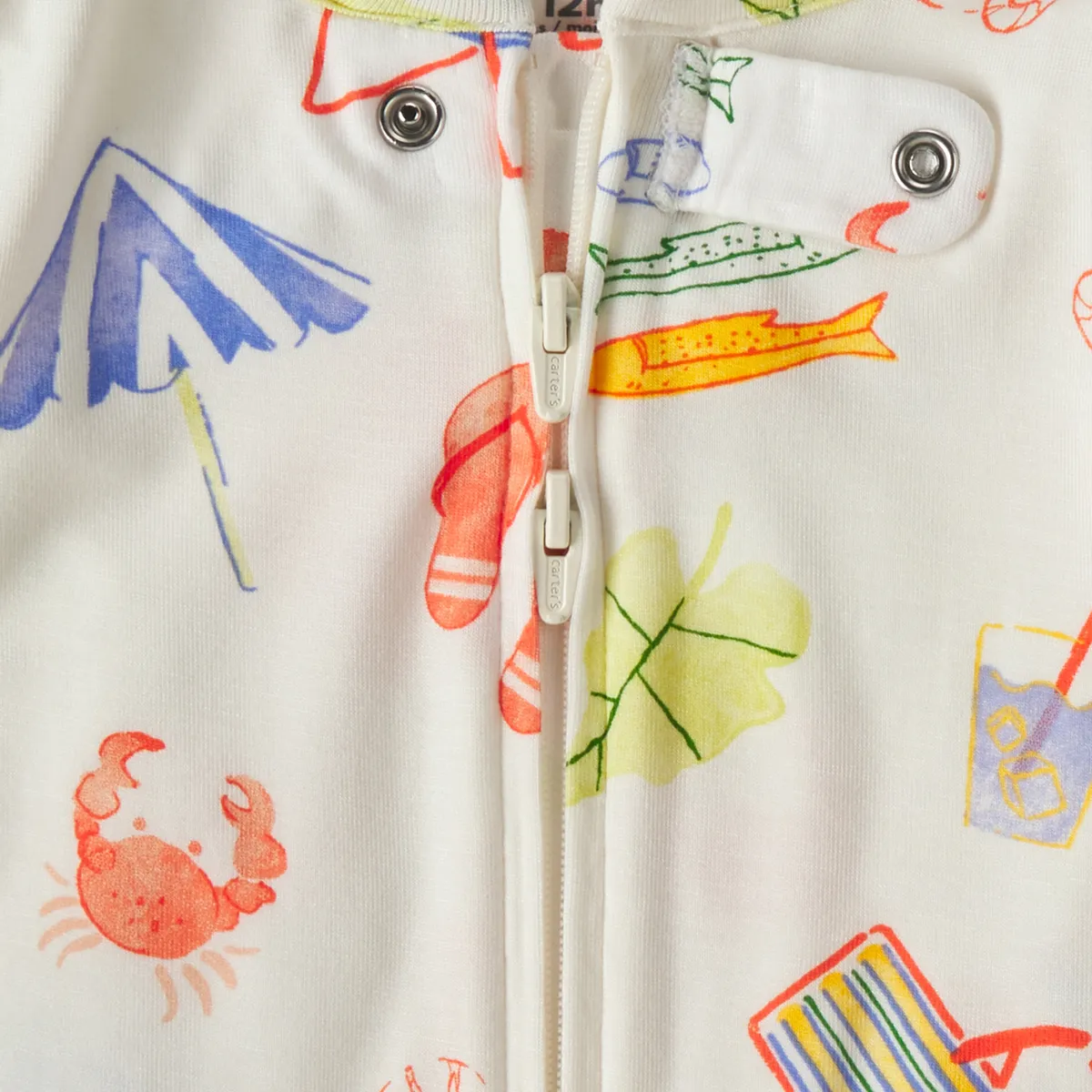 CARTER'S - Pack 2 Pijama Algodón Bebé Unisex 3 A 24 Meses Carter's