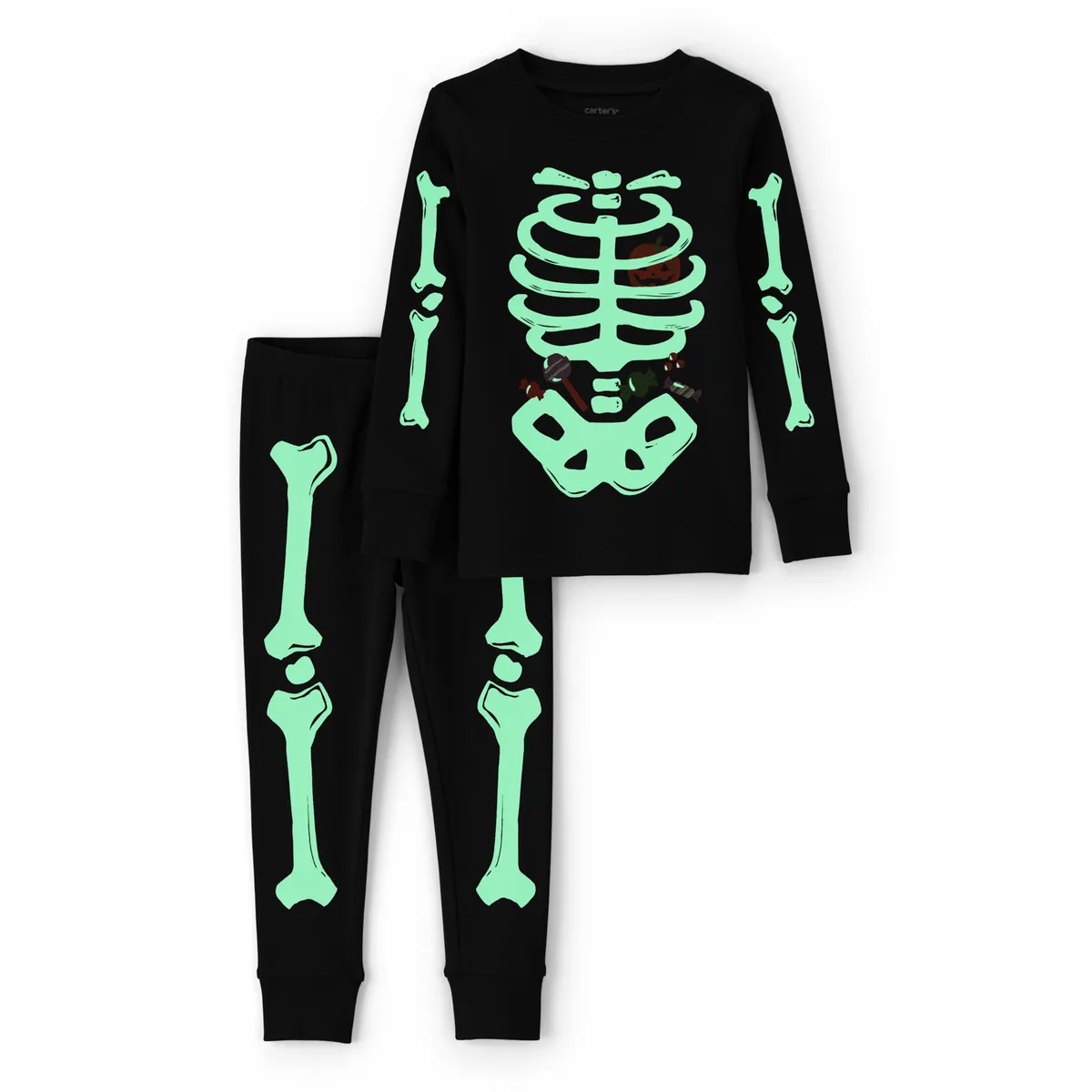 CARTER'S - Pijama 2 Piezas Algodón Halloween Bebé Unisex 6 A 24 Meses