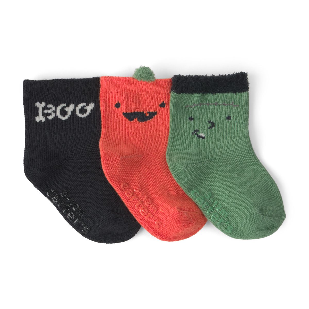 CARTER'S - Pack 3 Pares de Calcetines Halloween Bebé Niño Carter´s