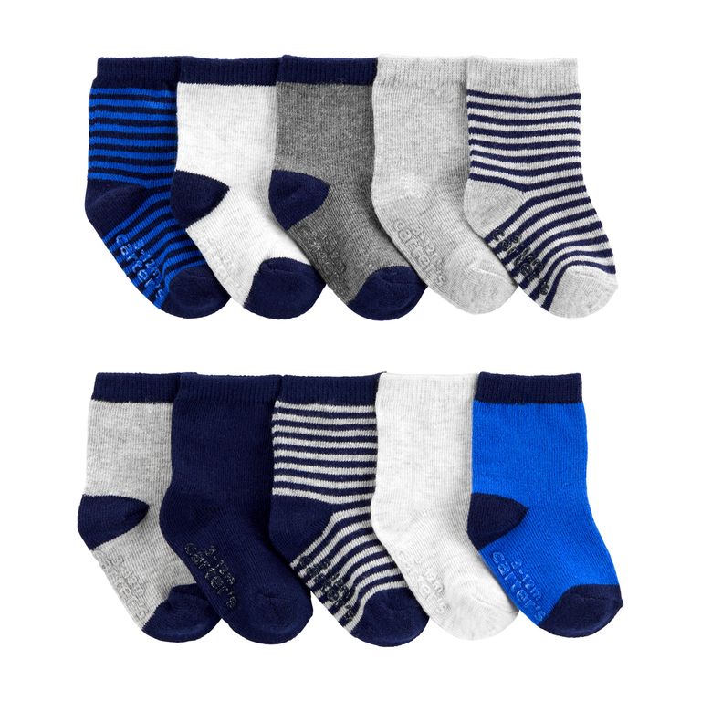 Pack 10 Pares De Calcetines Niño 2 A 4 Años