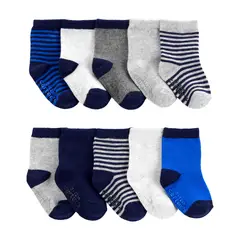CARTER'S - Pack 10 Pares De Calcetines Niño 2 A 4 Años