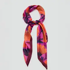 MANGO - Pañuelo Estampado Floral Mujer